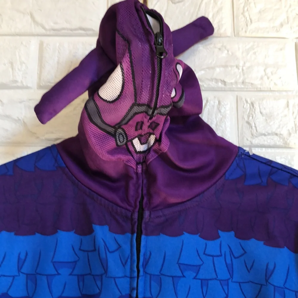 Fortnite youth full zip zipper‎ hoodie jacket XL